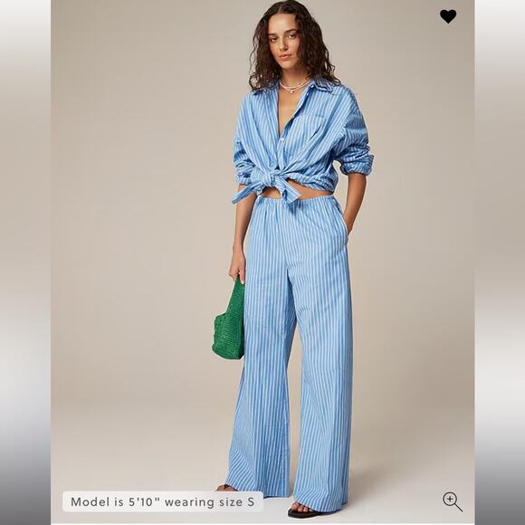 J. Crew Pants - J.Crew Cosmo pant in oxford stripe